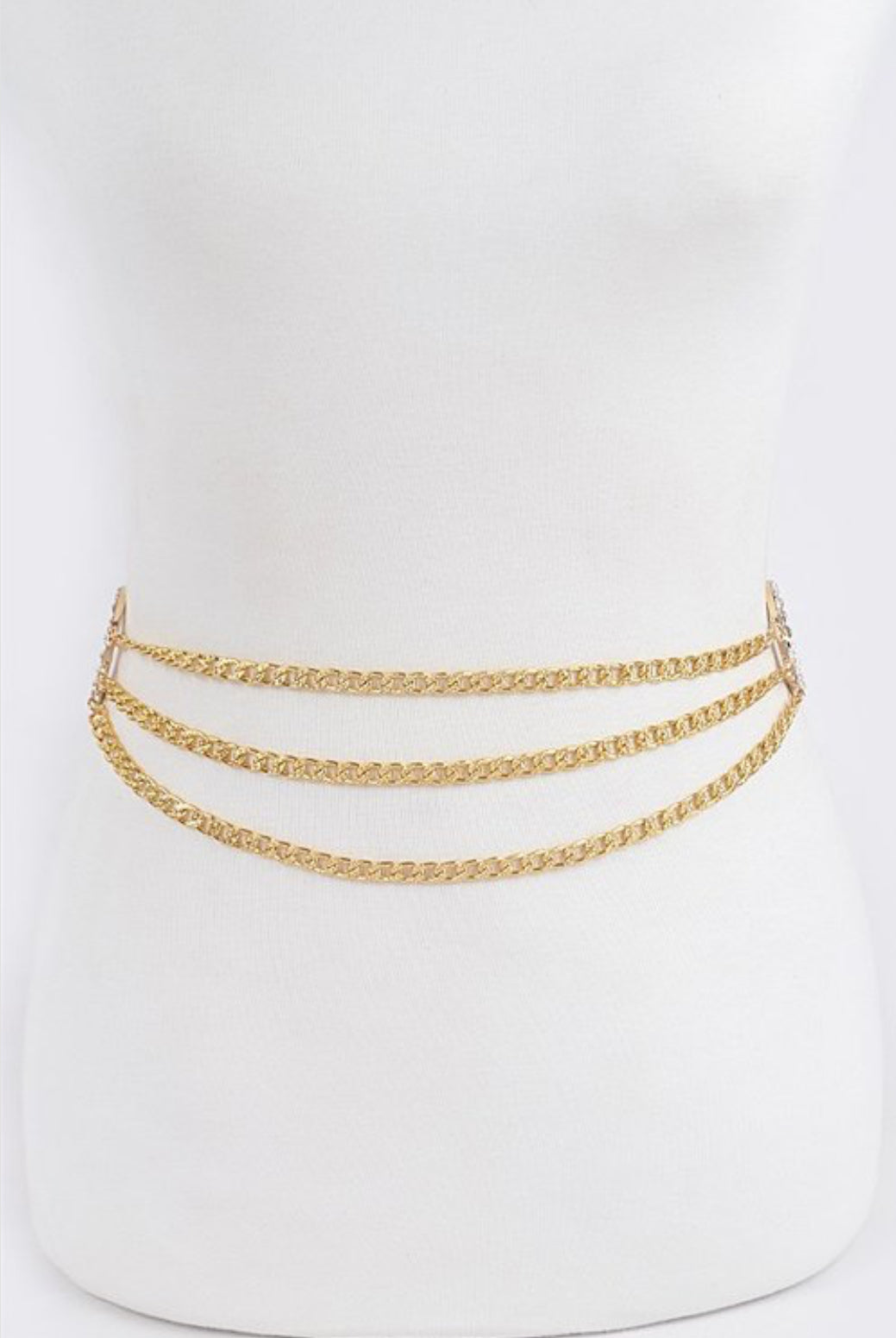 Stone Ring Chain Belt