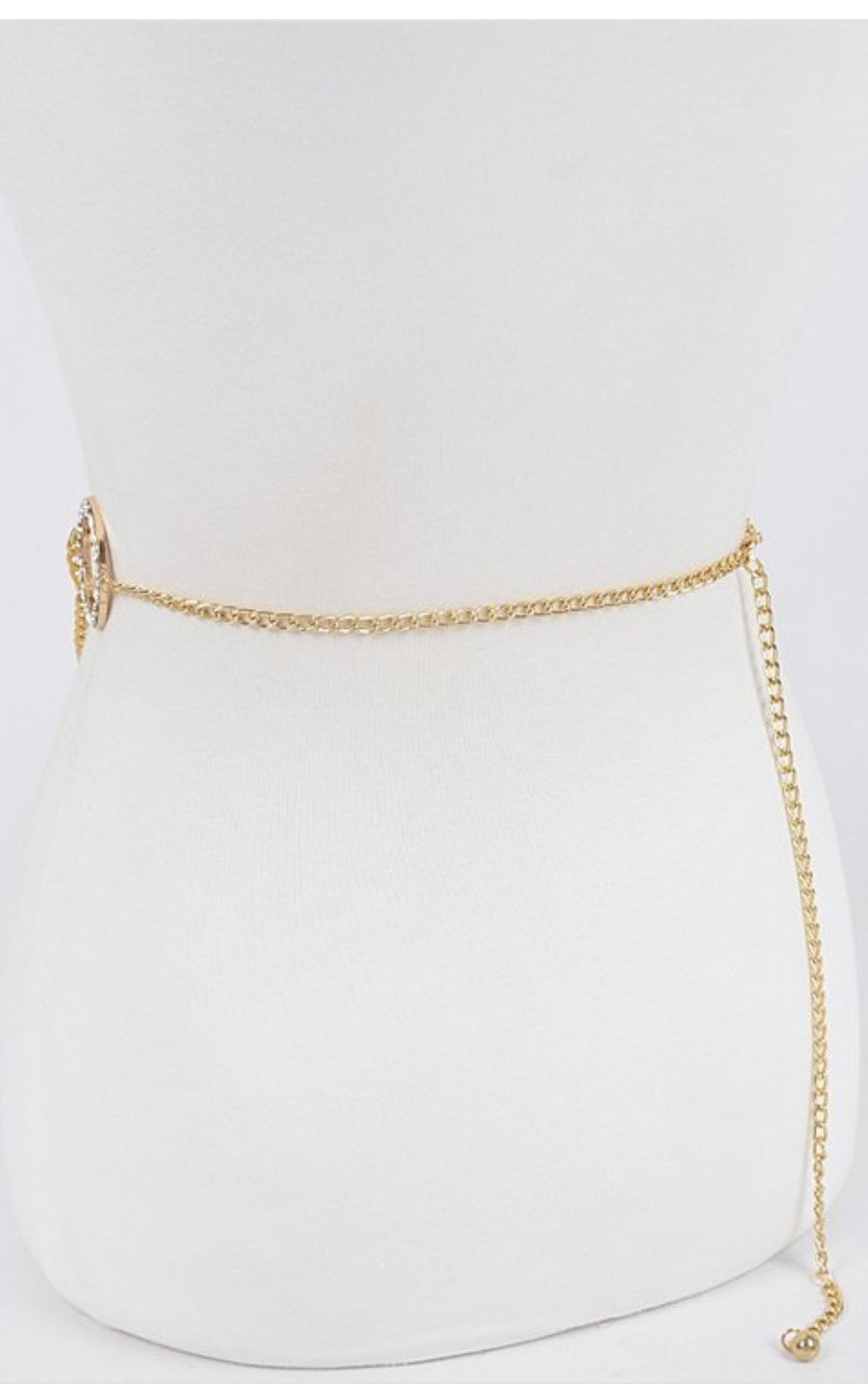 Stone Ring Chain Belt