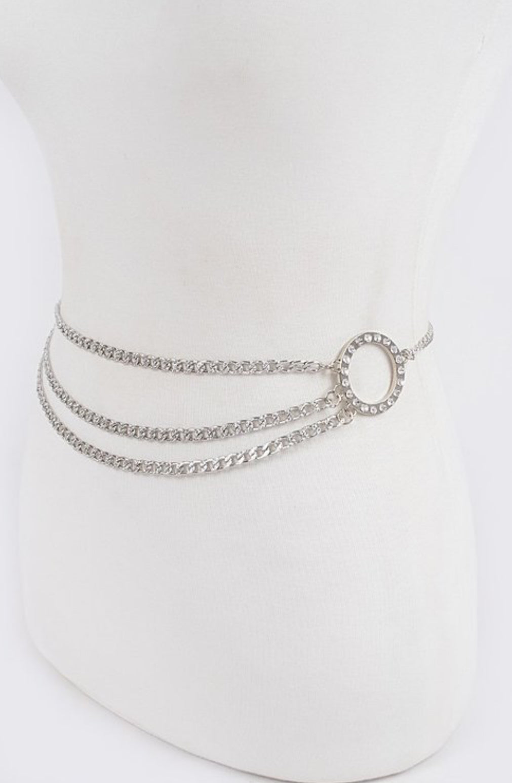 Stone Ring Chain Belt